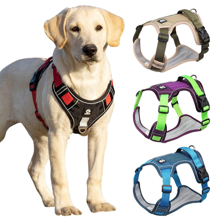 Dog Harness Reflective Tactical Vest - themiraclebrands.com