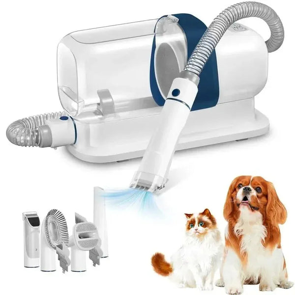 LMVVC Pet Grooming Kit with Vacuum for Dogs & Cats