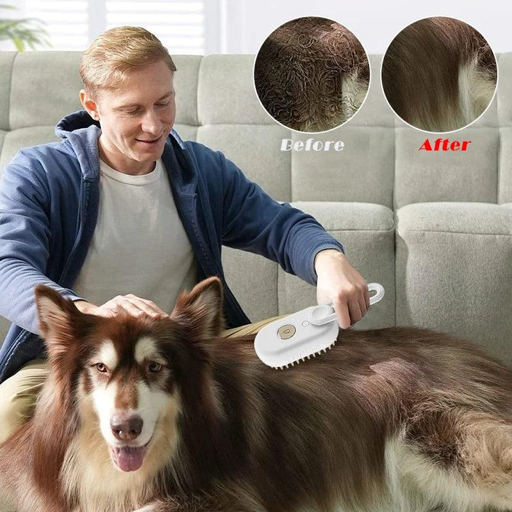 3-in-1 Pet Grooming Brush - themiraclebrands.com