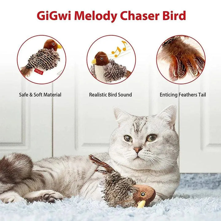 GiGwi Cat Toys Melody Feather Chaser - themiraclebrands.com