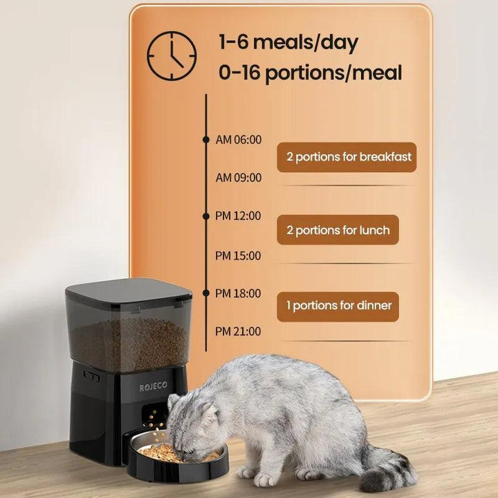 Automatic Pet Feeder Button Version - themiraclebrands.com