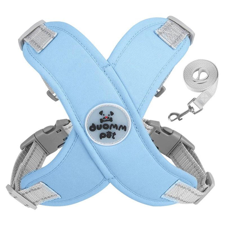 X Shaped Dog Harness Vest Set - themiraclebrands.com