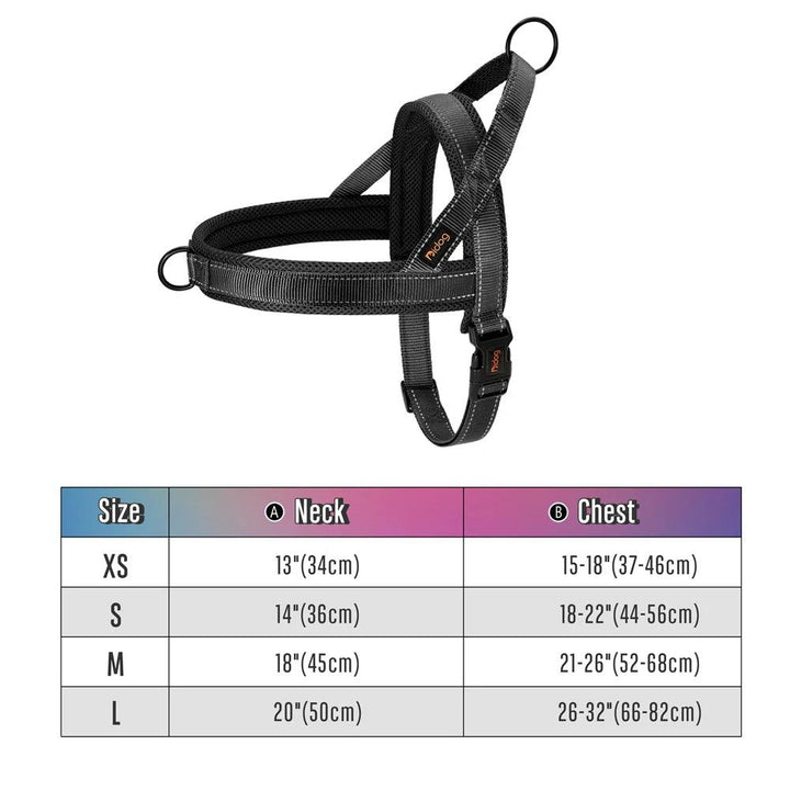 Nylon Dog Harness No Pull Vest - themiraclebrands.com