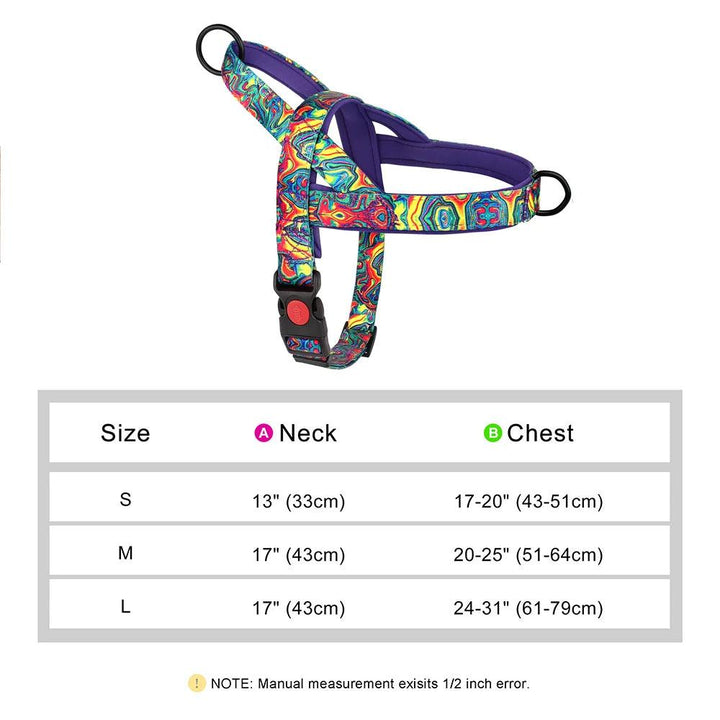 Nylon Dog Harness No Pull Vest - themiraclebrands.com