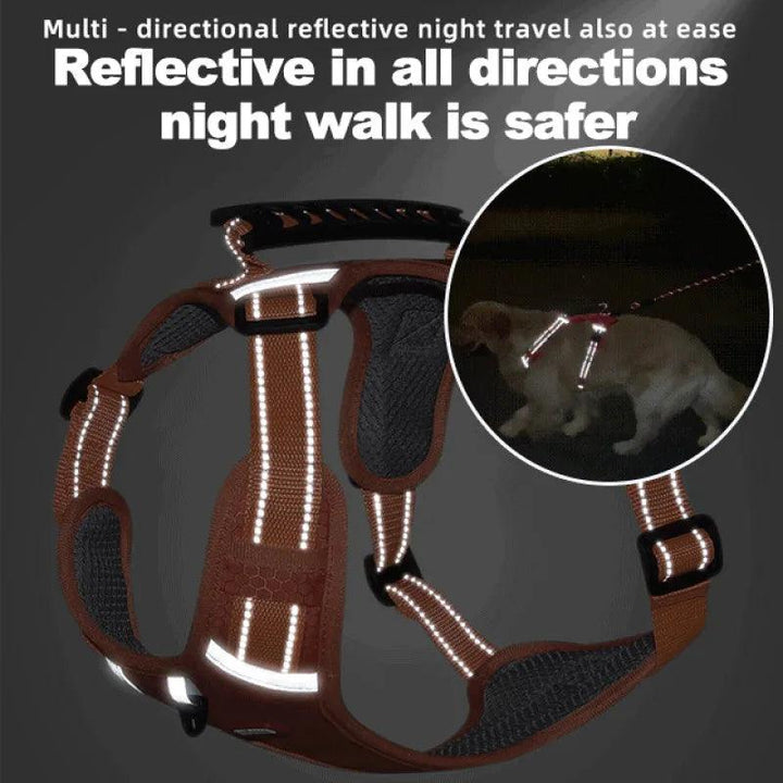 Reflective Adjustable Pet Harness - themiraclebrands.com