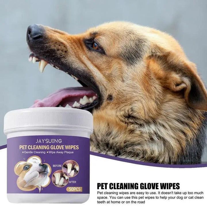 Pet Dental Wipes - Gentle Dental Care - themiraclebrands.com