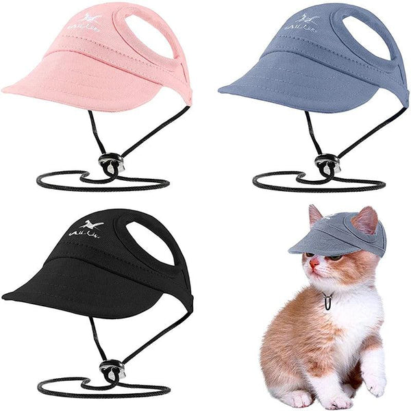 Pet Baseball Cap Small Dog Cat Sun Hat - themiraclebrands.com