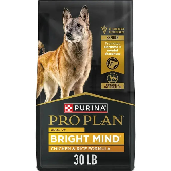 Senior Dog Food with Probiotics - Chicken & Rice, 30 lb