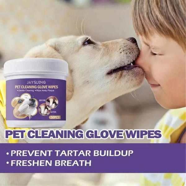 Pet Dental Wipes - Gentle Dental Care - themiraclebrands.com