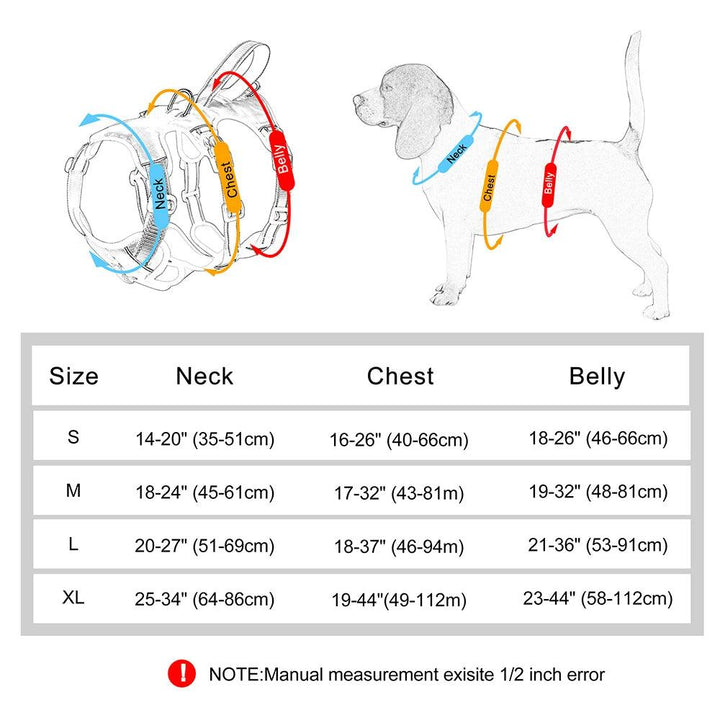 Reflective Dog Harness Vest - themiraclebrands.com