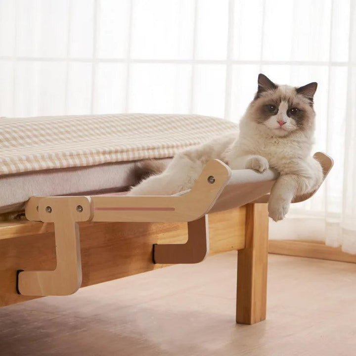 Wooden Cat Hammock - themiraclebrands.com