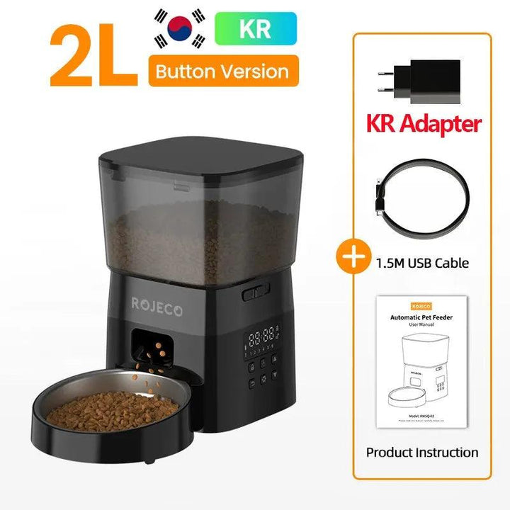 Automatic Pet Feeder Button Version - themiraclebrands.com