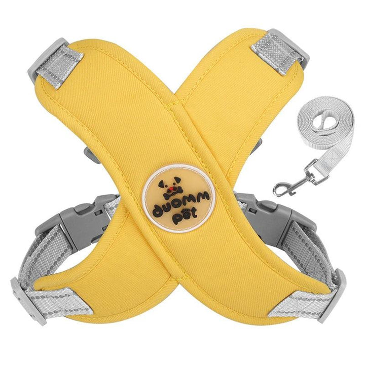 X Shaped Dog Harness Vest Set - themiraclebrands.com