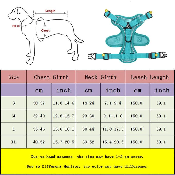 No Pull Dog Harness and Leash Set - themiraclebrands.com