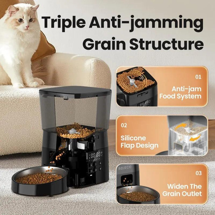 Automatic Pet Feeder Button Version - themiraclebrands.com