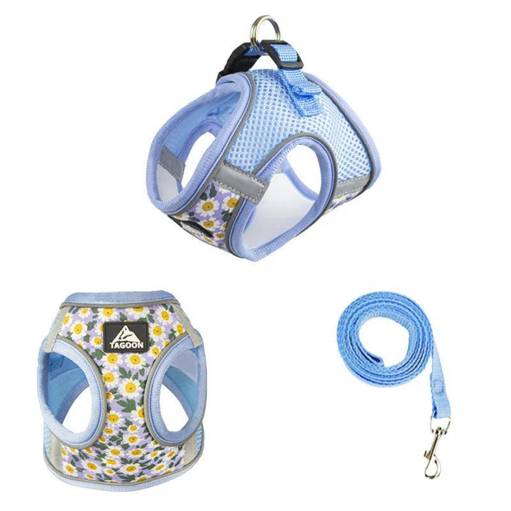 Nylon Mesh Cat and Dog Harness and Leash - themiraclebrands.com