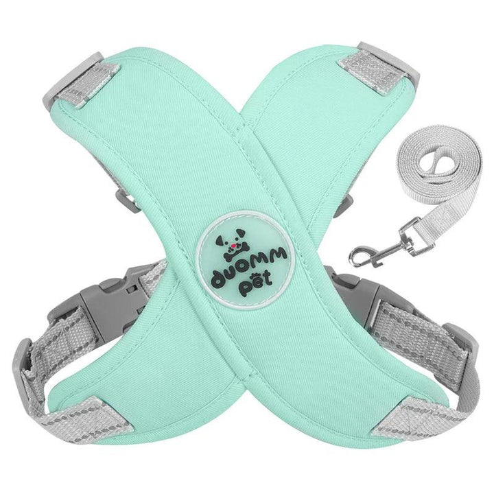 X Shaped Dog Harness Vest Set - themiraclebrands.com