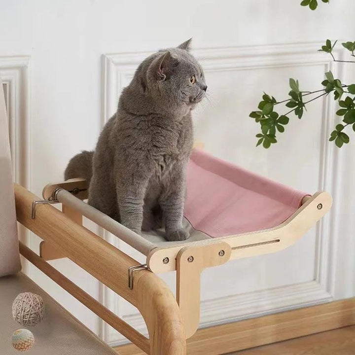 Wooden Cat Hammock - themiraclebrands.com