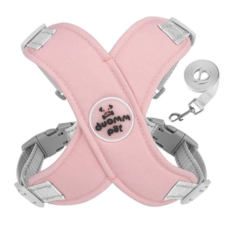 X Shaped Dog Harness Vest Set - themiraclebrands.com