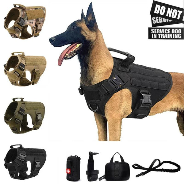 K9 Tactical Military Vest for Dogs - themiraclebrands.com