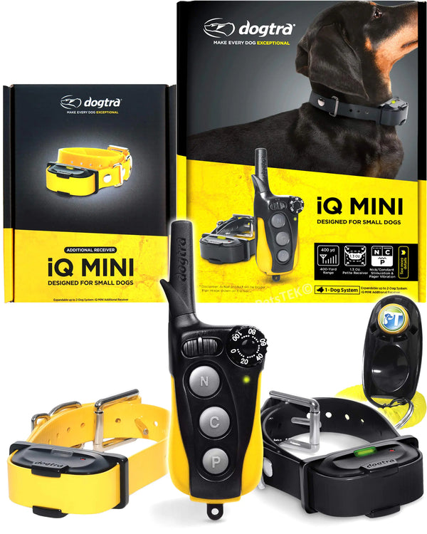 Dogtra IQ Mini 2-Dog Training Collar – 400 Yard Remote Trainer
