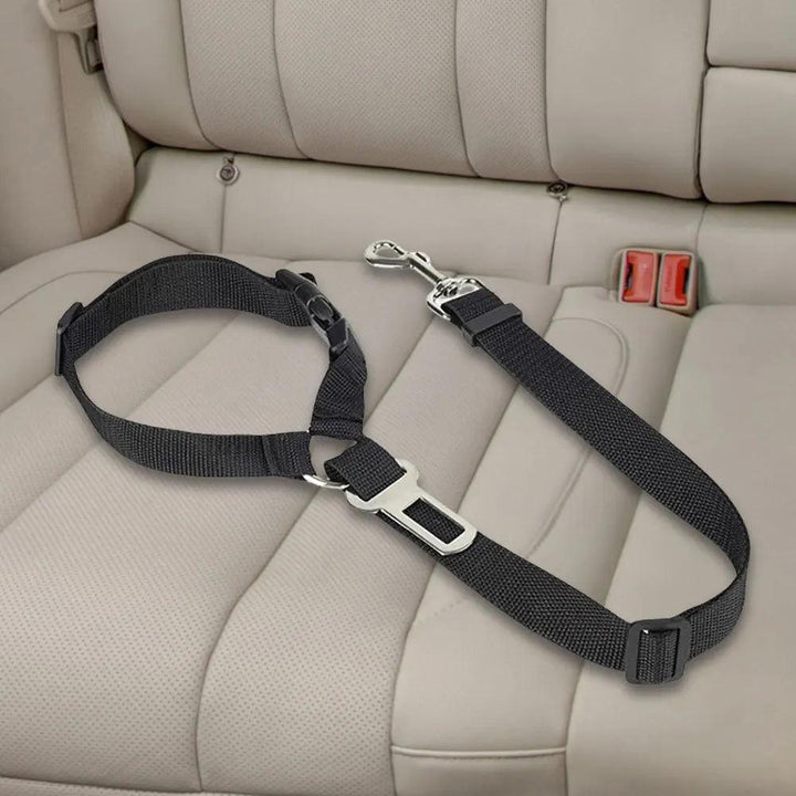 Adjustable Harness Collar with Vehicle Leash Clip - themiraclebrands.com