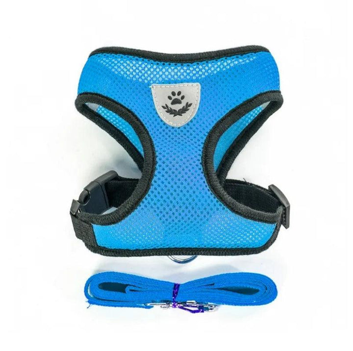 Adjustable Vest Harness with Lead Leash - themiraclebrands.com