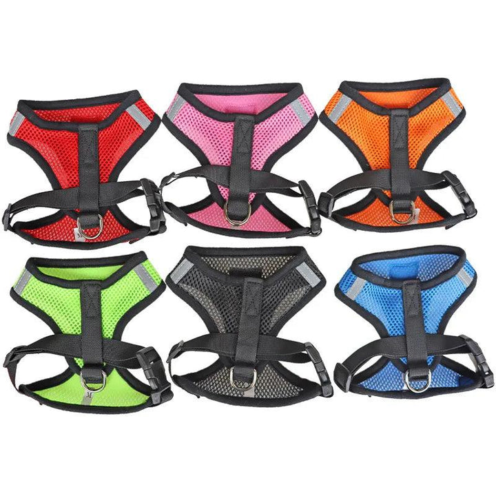 Adjustable Vest Harness with Lead Leash - themiraclebrands.com