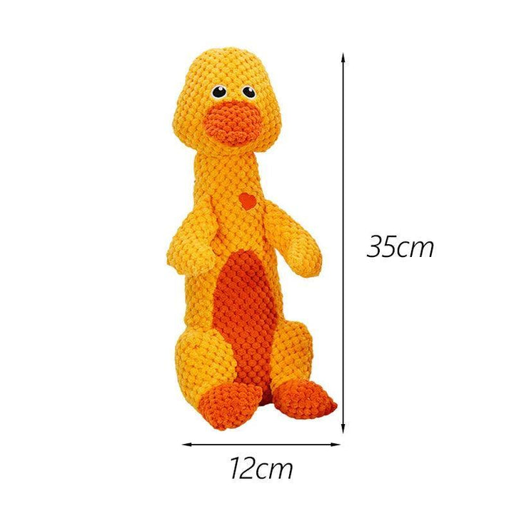 Adorable Plush Dinosaur Squeaky Dog Toy - themiraclebrands.com