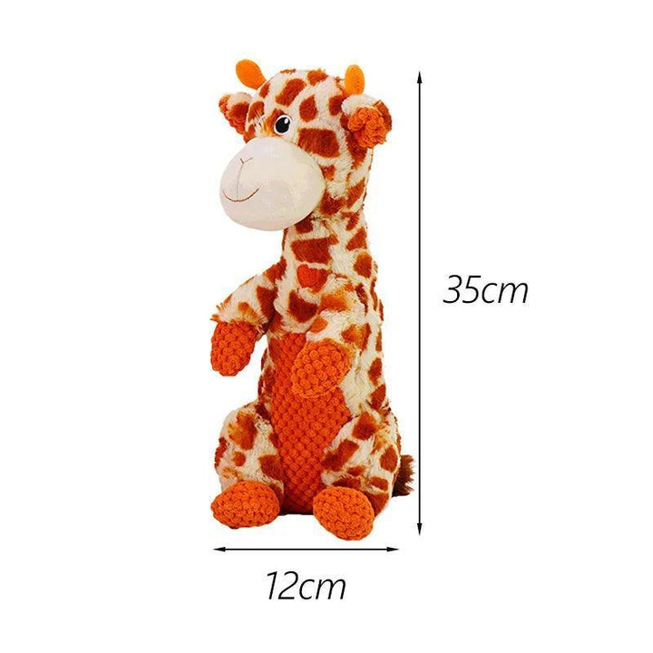 Adorable Plush Dinosaur Squeaky Dog Toy - themiraclebrands.com