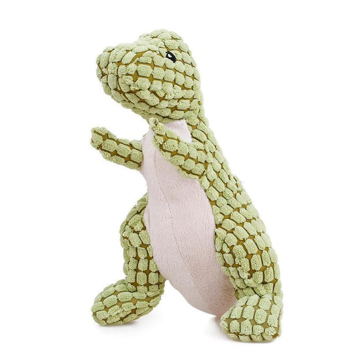 Adorable Plush Dinosaur Squeaky Dog Toy - themiraclebrands.com