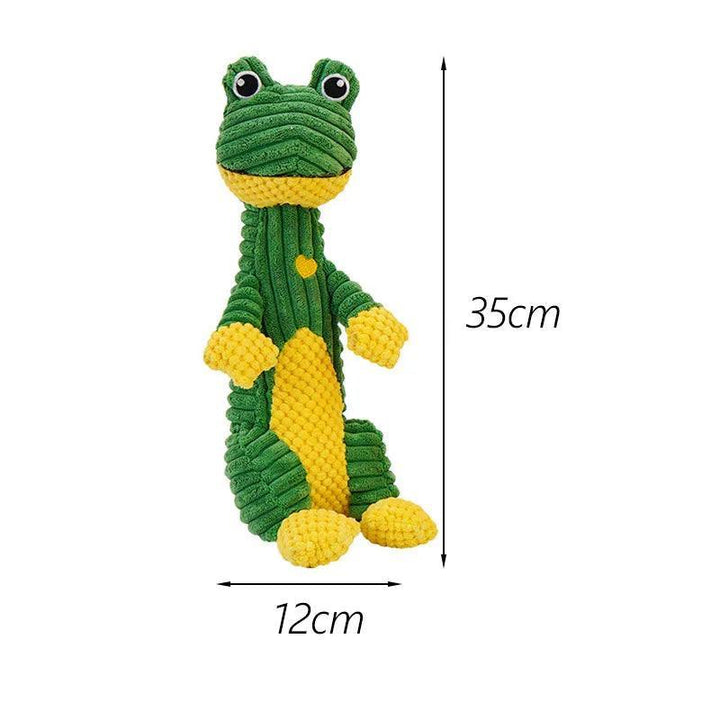 Adorable Plush Dinosaur Squeaky Dog Toy - themiraclebrands.com