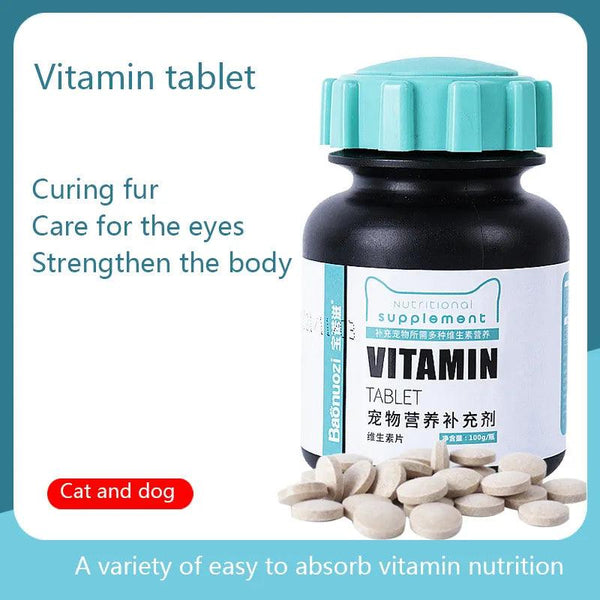 All-Purpose Pet Vitality Multivitamin Tablets - themiraclebrands.com