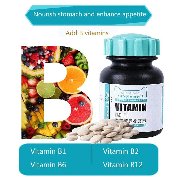 All-Purpose Pet Vitality Multivitamin Tablets - themiraclebrands.com