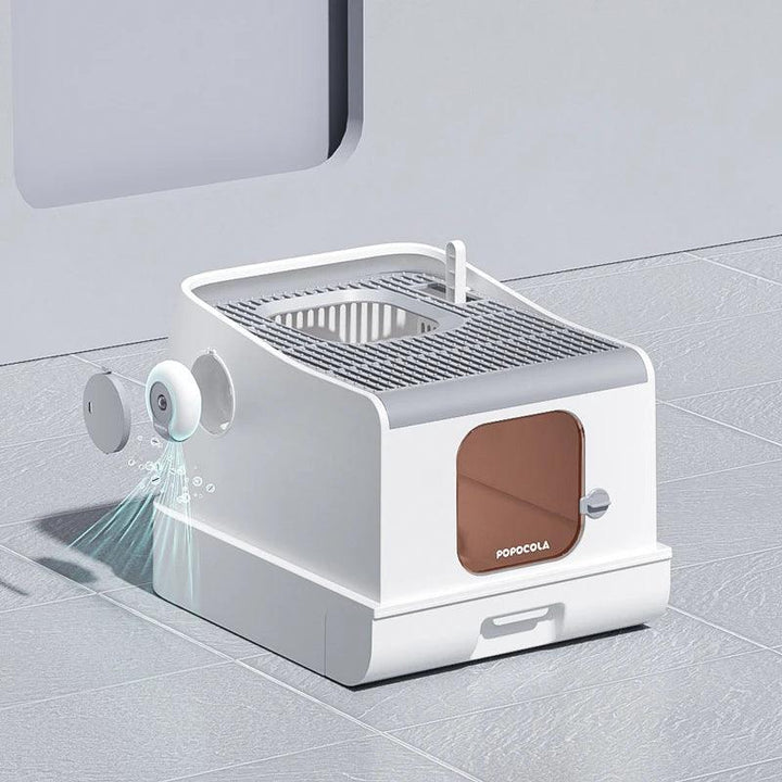 Anti Splash Cat Litter Box - themiraclebrands.com