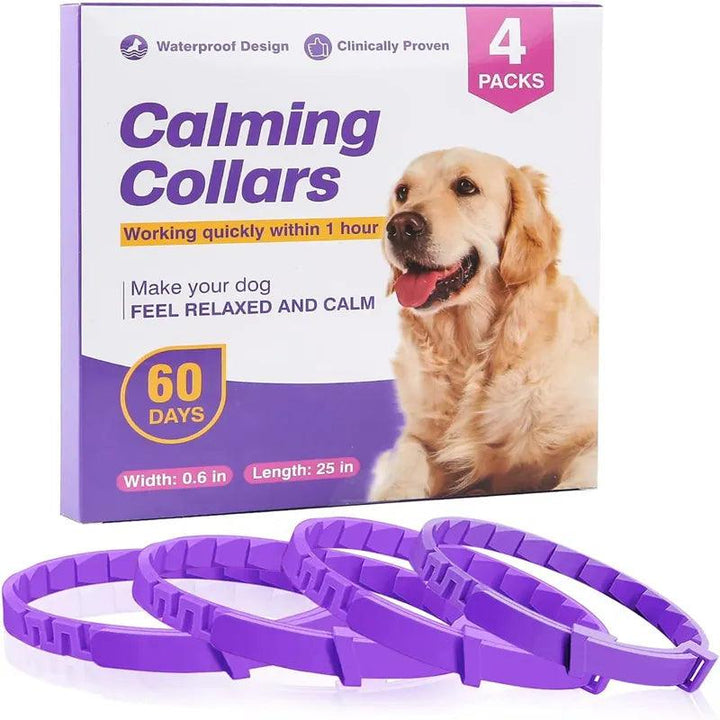 Anxiety-Relief Calming Pheromone Collars - themiraclebrands.com