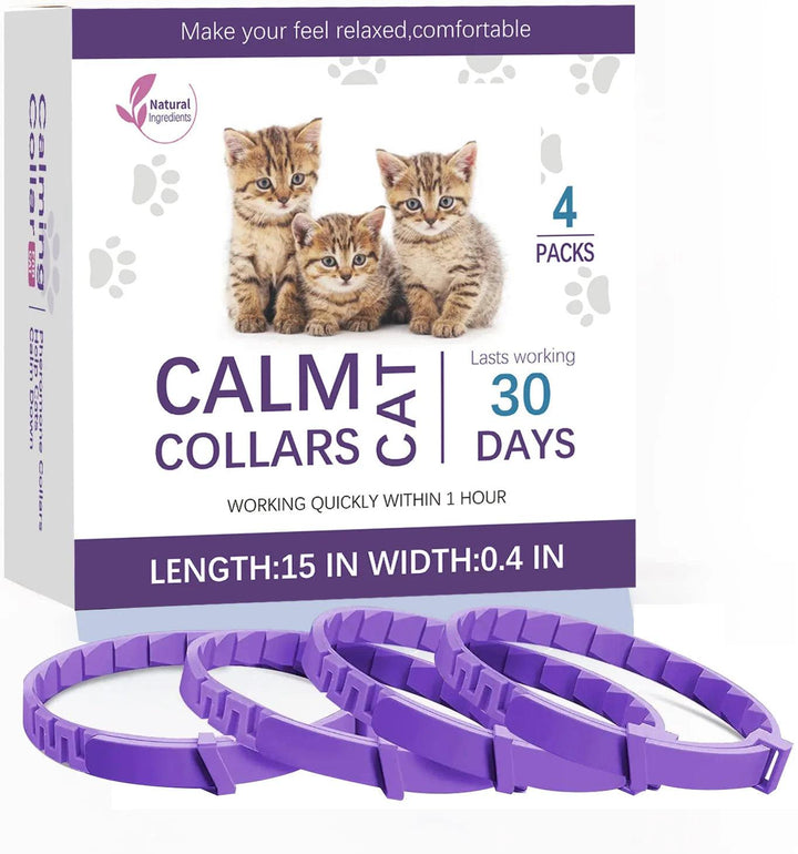 Anxiety-Relief Calming Pheromone Collars - themiraclebrands.com