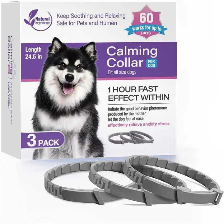 Anxiety-Relief Calming Pheromone Collars - themiraclebrands.com