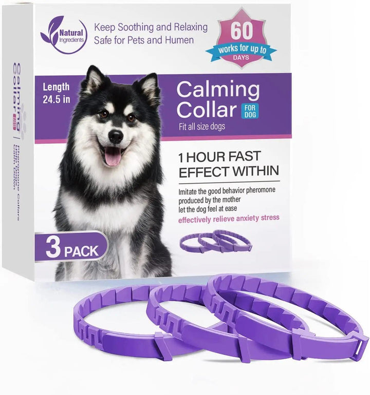 Anxiety-Relief Calming Pheromone Collars - themiraclebrands.com