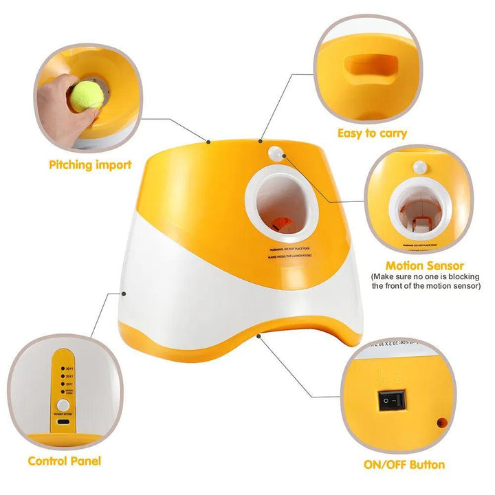 Automatic Tennis Launcher Catapult - themiraclebrands.com