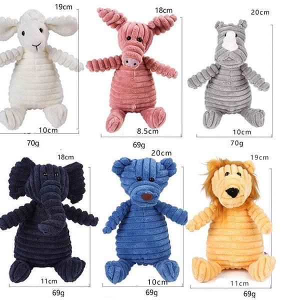 Bite-Resistant Squeaky Plush Dog Toys - themiraclebrands.com