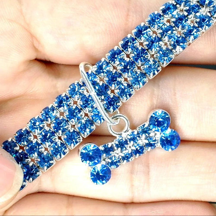 Bling Rhinestone Crystal Dog Collar - themiraclebrands.com