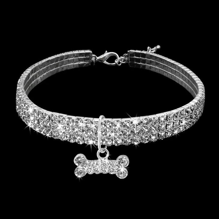 Bling Rhinestone Crystal Dog Collar - themiraclebrands.com