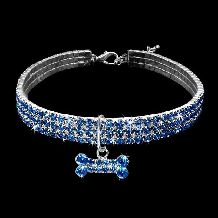 Bling Rhinestone Crystal Dog Collar - themiraclebrands.com