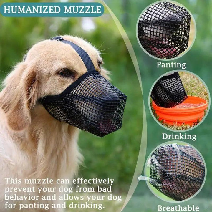 Breathable Dog Muzzle Anti-Bark&Bite - themiraclebrands.com