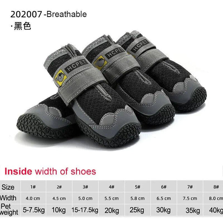 Breathable Dog Shoes Set for Large Dogs - themiraclebrands.com