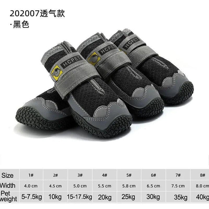 Breathable Dog Shoes Set for Large Dogs - themiraclebrands.com