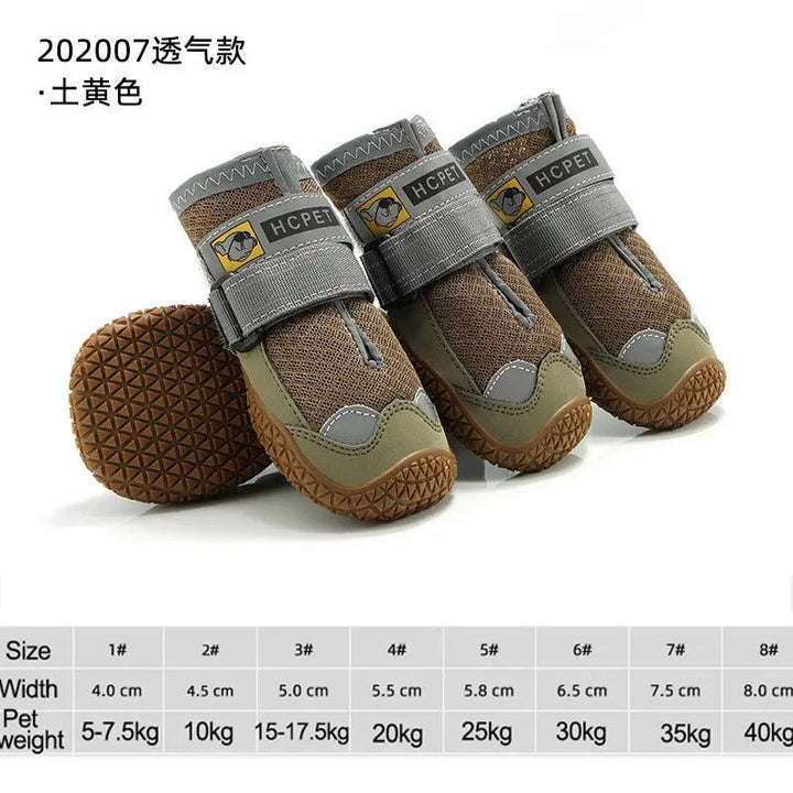 Breathable Dog Shoes Set for Large Dogs - themiraclebrands.com