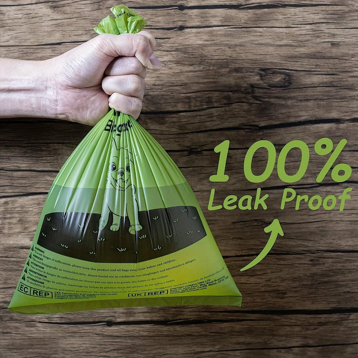 8-Roll Leak-Proof Dog Poop Bags - themiraclebrands.com