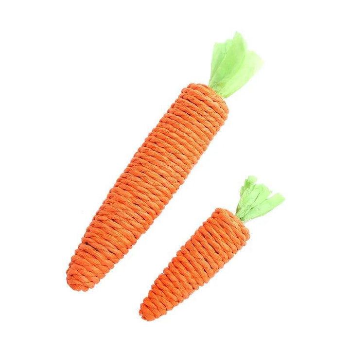 Carrot Paper Rope Chew Toy - themiraclebrands.com